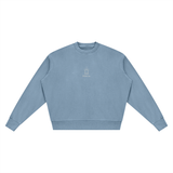 ONE MORE CONVO Vintage Wash Crewneck Sweatshirt