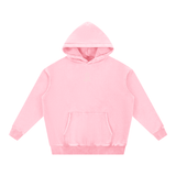 I LIVE TO SEE YOU THERE Snow Wash Fleece Oversize Hoodie