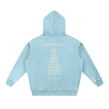 FRUITS OF THE SPIRIT Snow Wash Fleece Oversize Hoodie