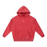 EVERY SOUL Snow Wash Fleece Oversize Hoodie