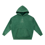FAITH IN MOTION Snow Wash Fleece Oversize Hoodie