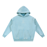 FAITH IN MOTION Snow Wash Fleece Oversize Hoodie