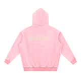 FAITH IN MOTION Snow Wash Fleece Oversize Hoodie