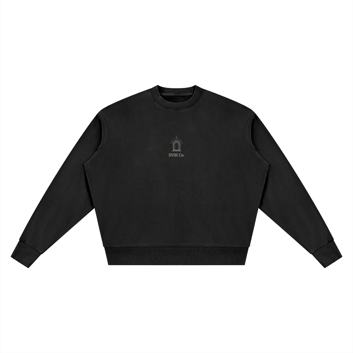 ONE MORE CONVO Vintage Wash Crewneck Sweatshirt